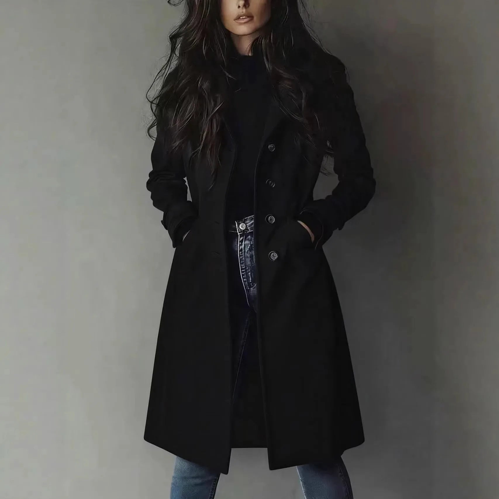 Women Trench Coats Long Jackets