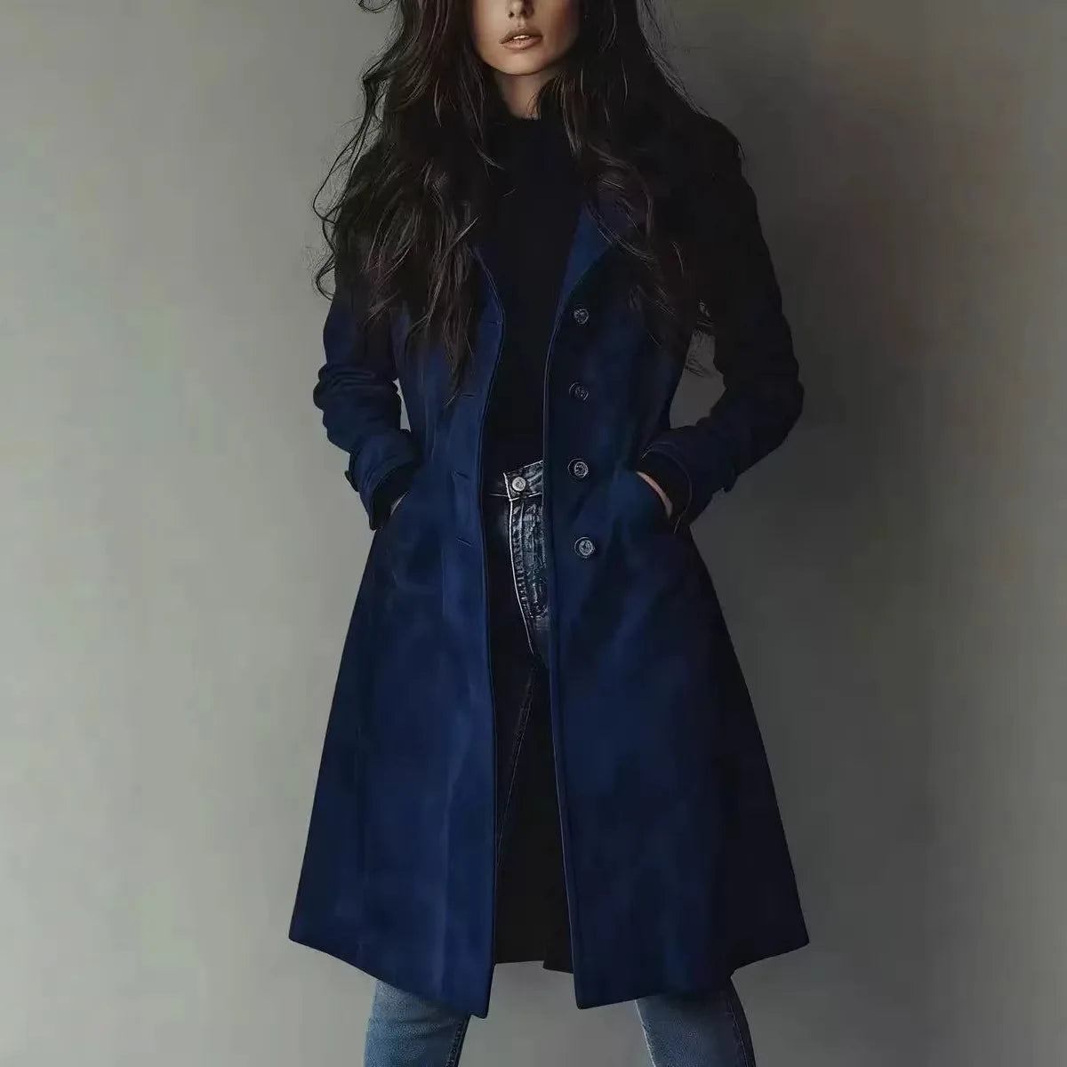 Women Trench Coats Long Jackets